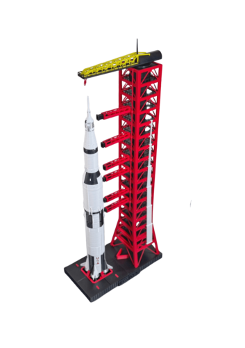 for NASA Saturn V 1/400 1/200 1/144 1/100 Launching Tower Frame Model Build - Picture 21 of 21