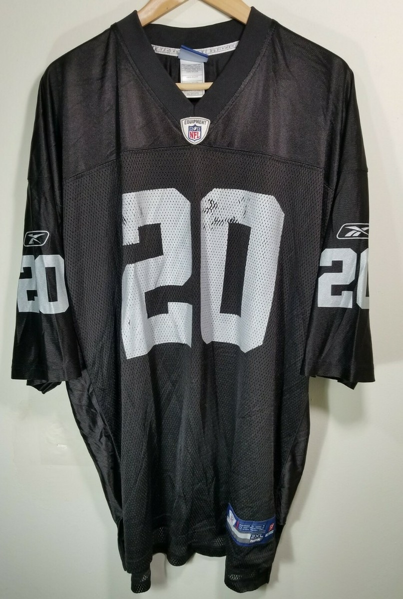 Reebok NFL Raiders Mcfadden #20 ゲームシャツ Reebok On Field NFL Darren McFadden Jersey #20 Raiders Black
