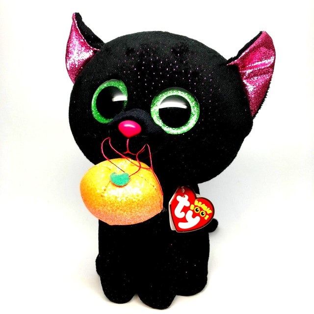 Ty Beanie Boos Potion Black Cat Halloween 10