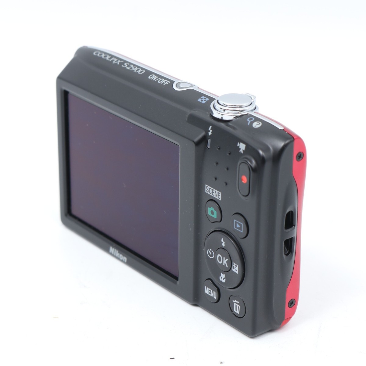Nikon COOLPIX S2900 Red 20.0MP Compact Digital Camera From Nikon COOLPIX S2900 Red 20.0MP Compact Digital Camera From