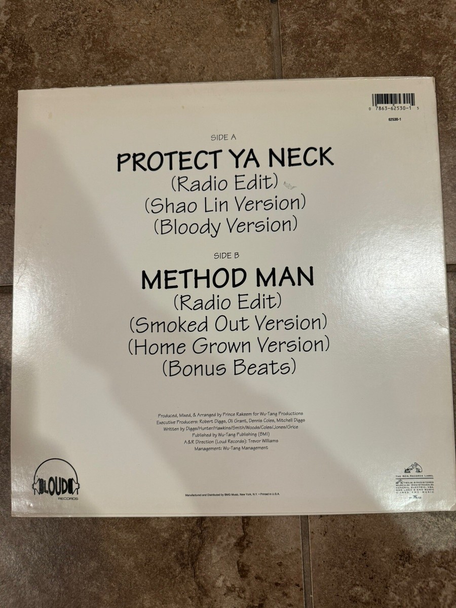Wu Tang Clan - Protect Ya Neck 1st Press Vinyl | eBay