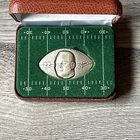 EMMITT SMITH DALLAS COWBOYS .999 SILVER FOOTBALL COIN HIGHLAND MINT ROUND 1/7500