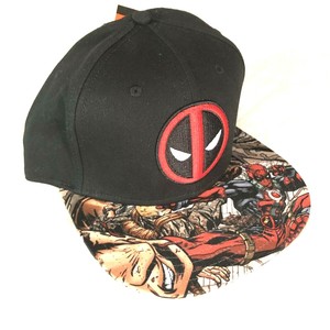 deadpool flat bill hat