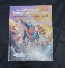 AD&D Dungeoneer's Survival Guide VG Condition Douglas Niles TSR 1986 Hardback
