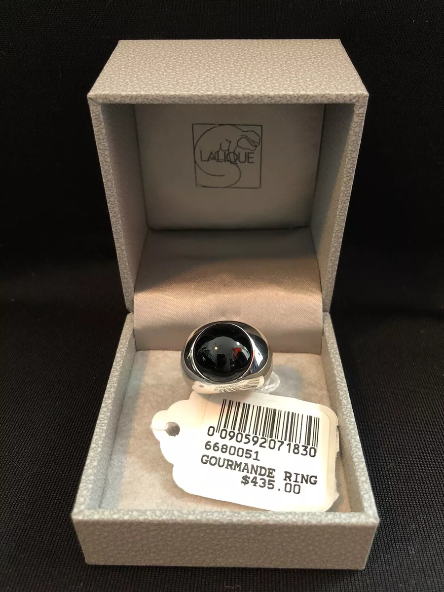 Lalique crystal ring deals