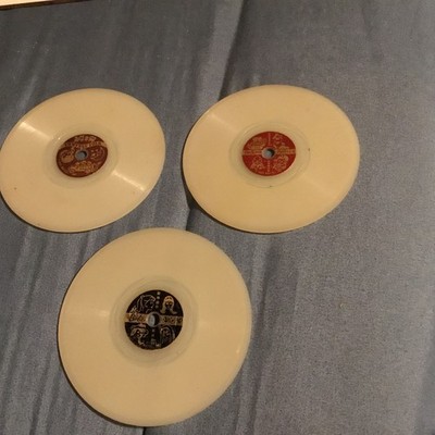 Barbie,Mattels1968 ,o- Phone. Disc. Record,set Of 3 ,4  Size