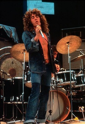Roger Daltrey singer member of The Who rock band La Courneuve Sept- Old Photo 11