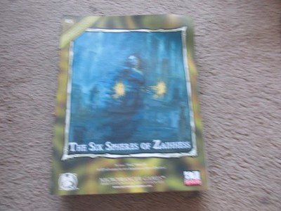 A D&D D20 3.5E K5 THE 6 SPHERES OF ZAIHESS ADV 7-10 KENZER VGC DUNGEON DRAGON