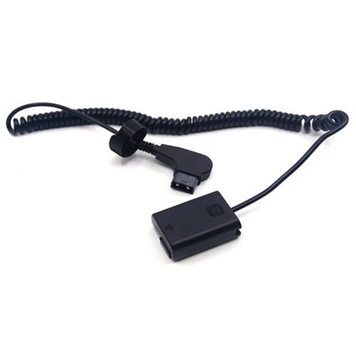 NPFW50 Dummy Battery D-Tap Adapter For Sony Alpha A5100 A6000 A6300 A6500 A3500