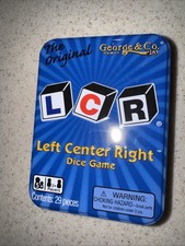 Left Center Right Dice Game New Original George & Co.