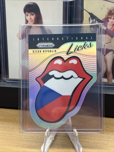 2025 Prizm The Rolling Stones International Licks Die-Cut Silver Czechia