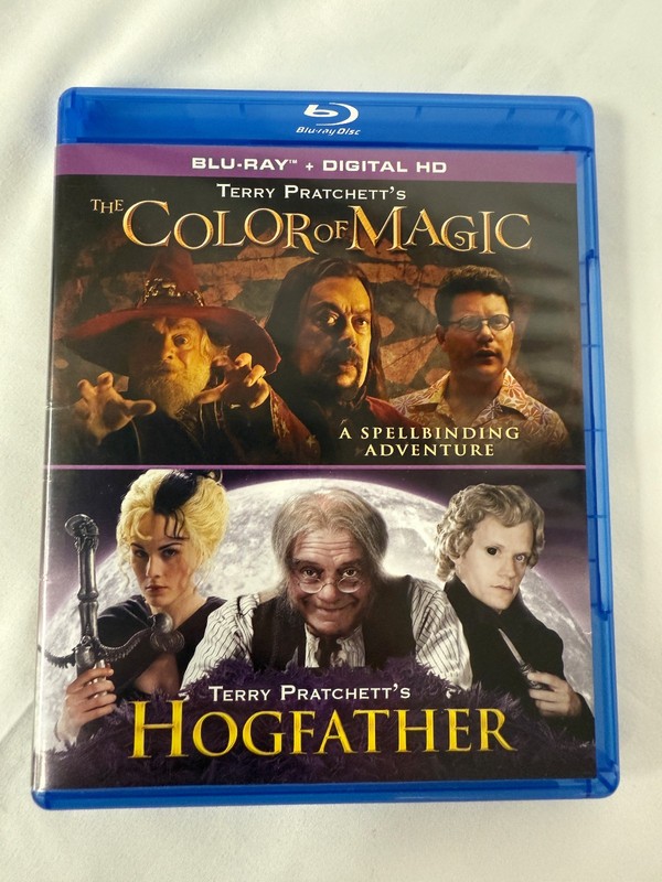 LIKE NEW Terry Pratchett Blu-Ray Collection The Color of Magic / Hogfather Combo