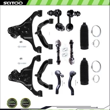 For 2005-2012 NISSAN PATHFINDER 12x Front Control Arm w Ball Joints Tie Rod End