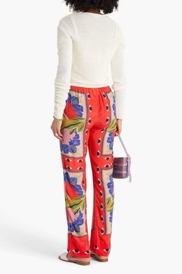 Surreal Scarf Sand Pyjama Trousers by Farm Rio
