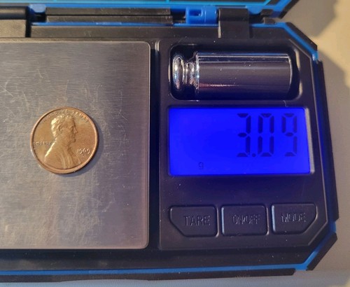 1969 S Lincoln Copper Penny 3.09g - Picture 3 of 8