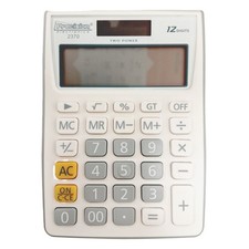 Calcolatrice da tavolo CIAC Precision: 6 funzioni, bianco