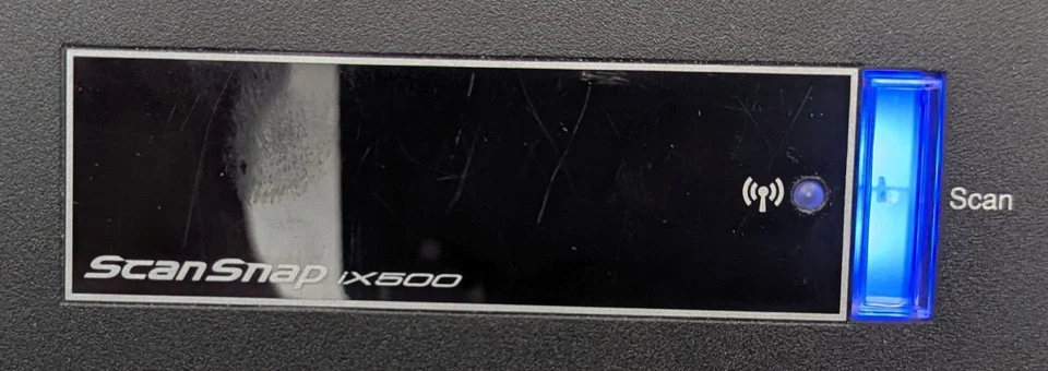 Fujitsu ScanSnap iX500 Color Duplex Pass-Through Scanner PA03656-B305 - Tested - Image 3 of 4