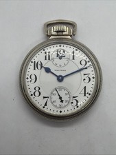 Waltham 1912 Wind Indicator Vanguard 23J Railroad Watch 16s 14K Gold Filled Runs