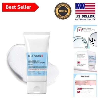 Gentle Moisturizer for Dry & Sensitive Skin -  Ceramide Cream, 2.53 fl oz