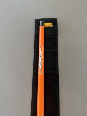 Predator Sport Flare Orange Pool Cue - No Wrap- New-uniloc-butt