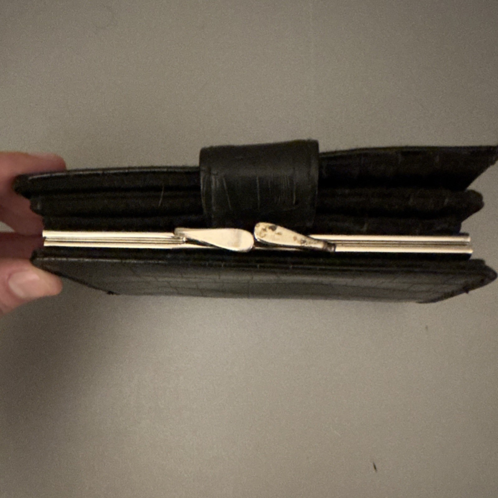 Brighton Bellissimo Crocodile Pattern Folding Hea… - image 3