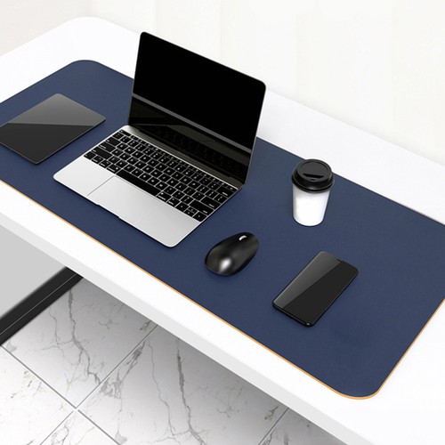 Mouse Pad Splashproof Anti-slip PU Desktop Mouse Mat Desk Protective Accessory - 第 8/12 張圖片