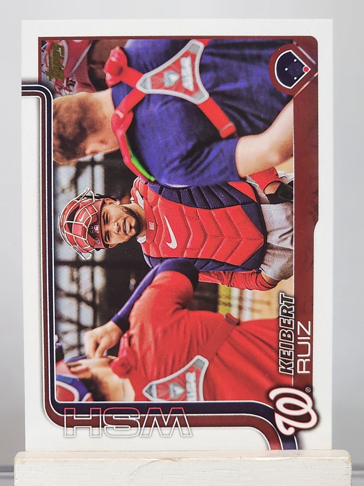 2025 Topps Series 1 - Keibert Ruiz #202 Golden Mirror Image Variation