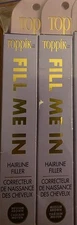(2) Toppik Medium Brown Fill Me In Hairline Filler With Free Shipping!!!