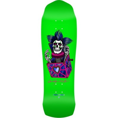 Powell Peralta Skateboard Deck Chris Hiett Skull Maple 9.5'' x 31.3''