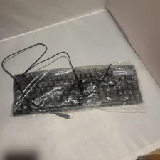 NEw IBUYPOWER LA09090049 KM.2501UUSK 5v 500mA USB Wired Basic 107 Key Keyboard 