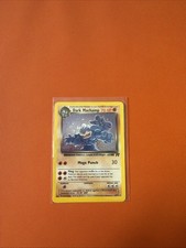 Pokémon Dark Machamp Holo Rare TCG Card Team Rocket Series 10/82