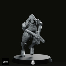 Moth Pose2 Armored miniature Trooper