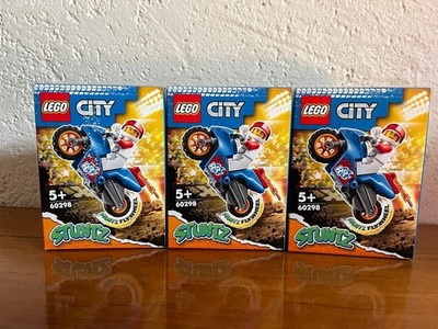 3x LEGO CITY STUNTZ RAKETEN STUNTBIKE - NEU & OVP