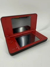 Nintendo DSi XL Super Mario Bros 25th Anniversary Edition Red Handheld Tested