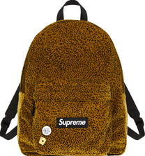 Supreme Velvet Backpack - Tan Leopard - NEW