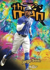 2020 Topps Finest Kansas City Royals Jorge Soler 1998 Finest The Man Gold 45/50