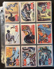 1966 Topps Batman A Series Red Bat Trading Cards 2