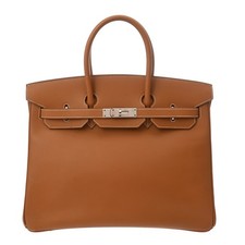 HERMES Birkin 35 Gold hand bag 80000014141500...