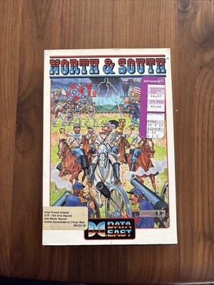 Dataeast Computer Game North & South box and instruction only no software