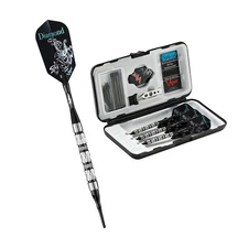 Viper Diamond Tungsten Soft Tip Dart Set - Dartboard Accessory- Black - 18 Grams