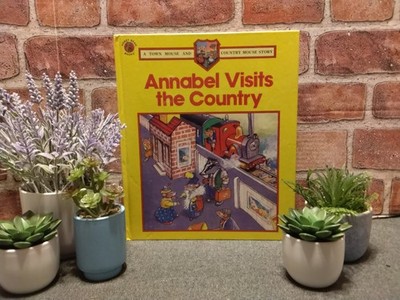 Vtg 1986 Annabel Visits The Country 1st Print Belgium Hardcover Honey Bear Books