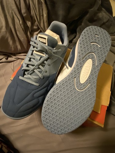 New Men's PUMA King Top IT In Blue, Light Blue And White In Size 9.5 Men’s $40 - Picture 2 of 4