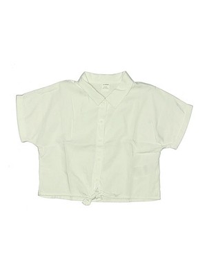 LC Waikiki Girls Green Short Sleeve Blouse 5