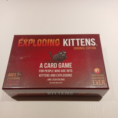 Original Edition Exploding Kittens Kartenspiel - 2-5 Spieler