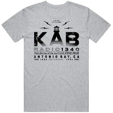 Kab Radio Antonio Bay The Fog Inspired T Shirt