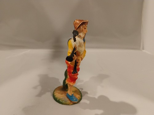 Vintage Nativity Figure Christmas Manger Scene Figure Made In Italy - Picture 4 of 6