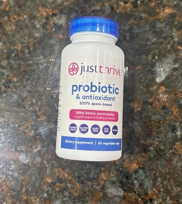 Just Thrive Probiotic and Antioxidant Supplement Capsules - 30 Counts