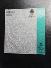 Anna Griffin/ Cuttlebug Ogee Damask Embossing Folder Set New