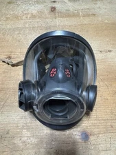 Scott AV-3000 HT Fire Fighter SCBA Mask Amp Bracket SIZE Medium 4-pt harness 2V