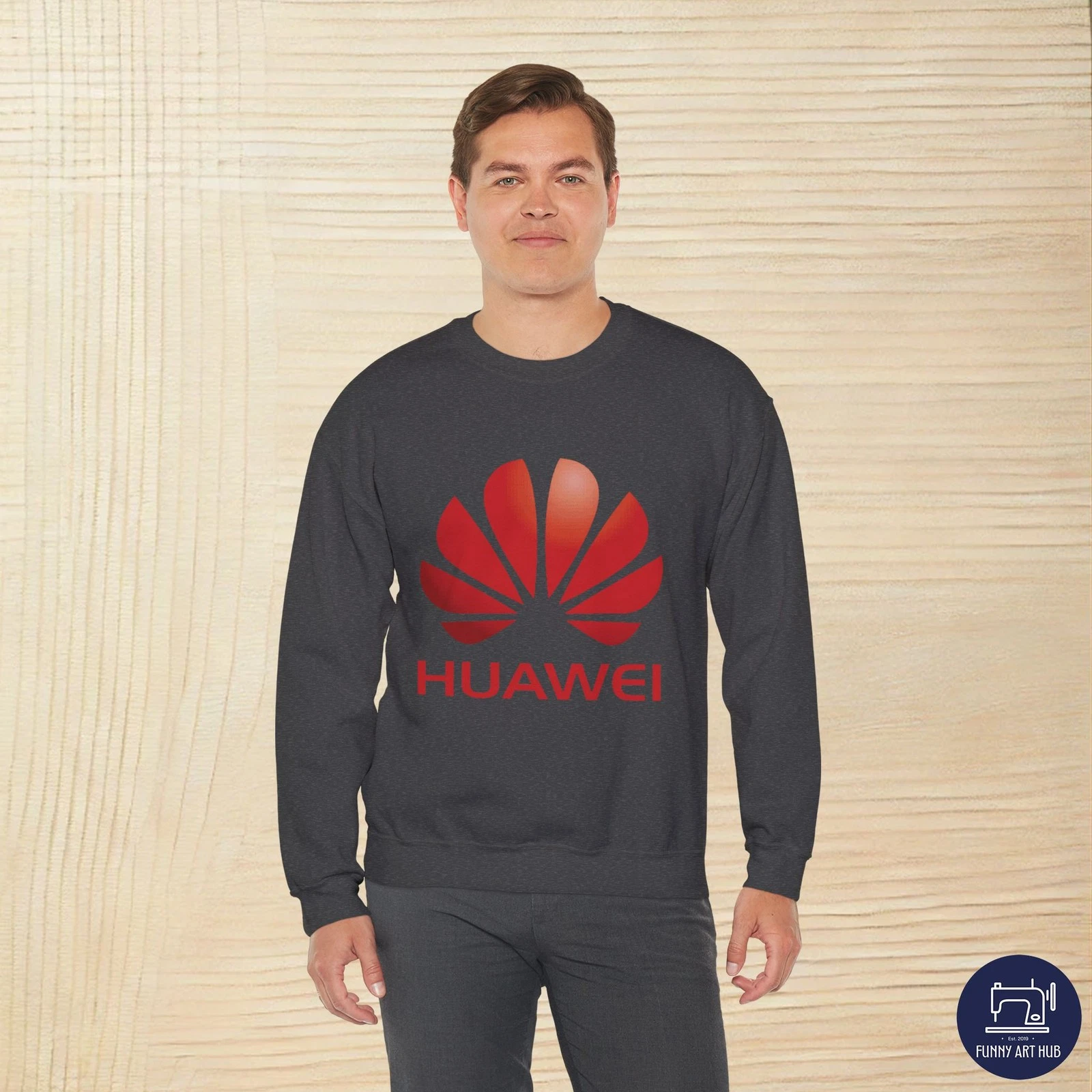 Huawei Logo Unisex Sweatshirt